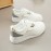 Women's Colorblock Flatform Sneakers, Lace Up Low-top Round Toe Non-slip Skate Shoes, Versatile Sporty Shoes