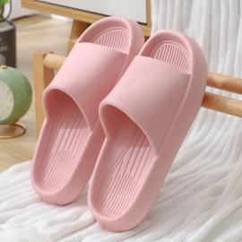 Soft Sole Slides, Indoor & Outdoor Slides, Non-Slip Shower Shoes, Women's Footwear