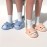Unisex Creative Shark Design Slides, Solid Color Soft Sole Open Toe EVA Bathroom Shoes, Indoor & Outdoor Beach Pillow Slides