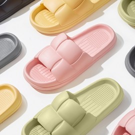 Slippers EVA Material Indoor And Outdoor Bathroom Anti-skid Soft Bottom Silent Quick Drying Slippers